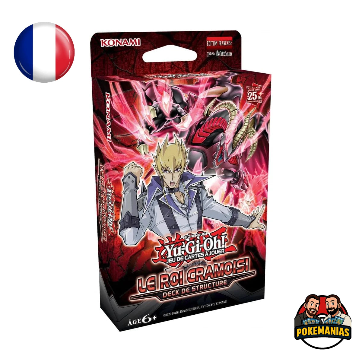 Deck de Structure Yu-Gi-Oh! Le Roi Cramoisi