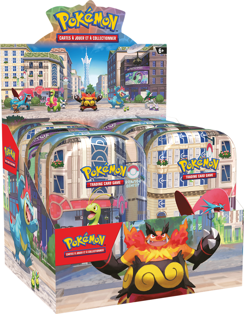 Pokémon Mini Tin Juin 2025 Illumis (Display de 10 Mini Boîtes Métalliques) – FR