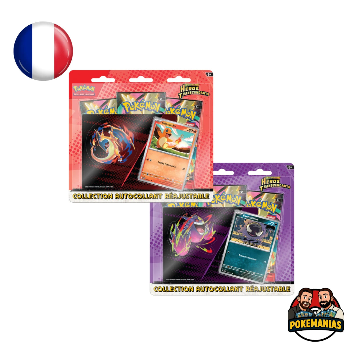 Tripack Héros Transcendants & Stickers