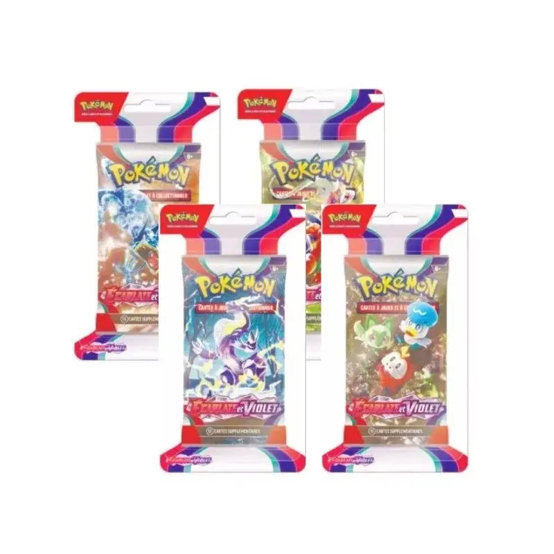 Blister Écarlate et violet ( EV01 ) JCC Pokémon - PokemaniasBlister Écarlate et violet ( EV01 ) JCC Pokémon