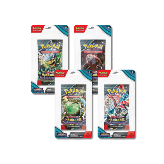 Blister Mascarade Crépusculaire EV06 JCC Pokémon - PokemaniasBlister Mascarade Crépusculaire EV06 JCC Pokémon