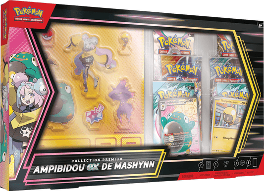 Coffret - Ampibidou ex de Mashynn JCC Pokémon - PokemaniasCoffret - Ampibidou ex de Mashynn JCC Pokémon