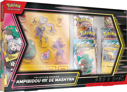 Coffret Pokémon - Ampibidou ex de Mashynn JCC Pokémon - Pokémania