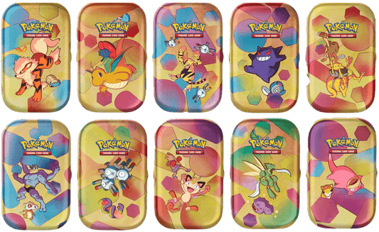 Mini tins 151 JCC Pokémon - PokemaniasMini tins 151 JCC Pokémon