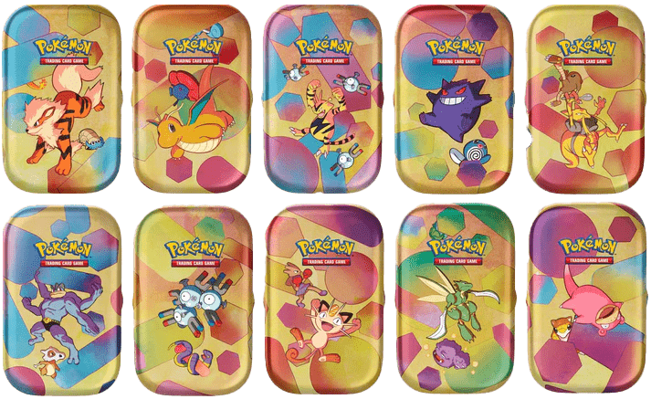 Mini tins 151 JCC Pokémon - PokemaniasMini tins 151 JCC Pokémon