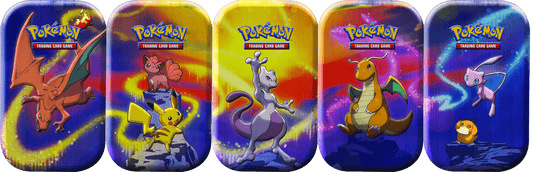 Mini tins Pouvoir de Kanto 2025 JCC Pokémon - PokemaniasMini tins Pouvoir de Kanto 2025 JCC Pokémon