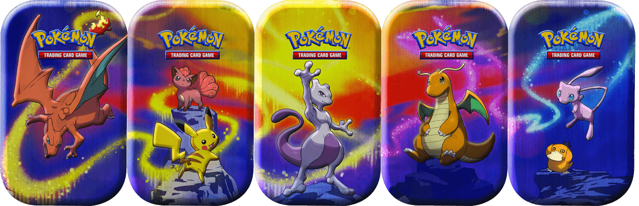 Mini tins Pouvoir de Kanto 2025 JCC Pokémon - PokemaniasMini tins Pouvoir de Kanto 2025 JCC Pokémon