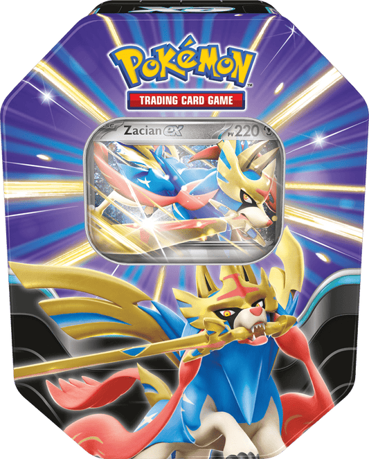 Pokebox Zacian Légendes Tranchantes JCC Pokémon - PokemaniasPokebox Zacian Légendes Tranchantes JCC Pokémon