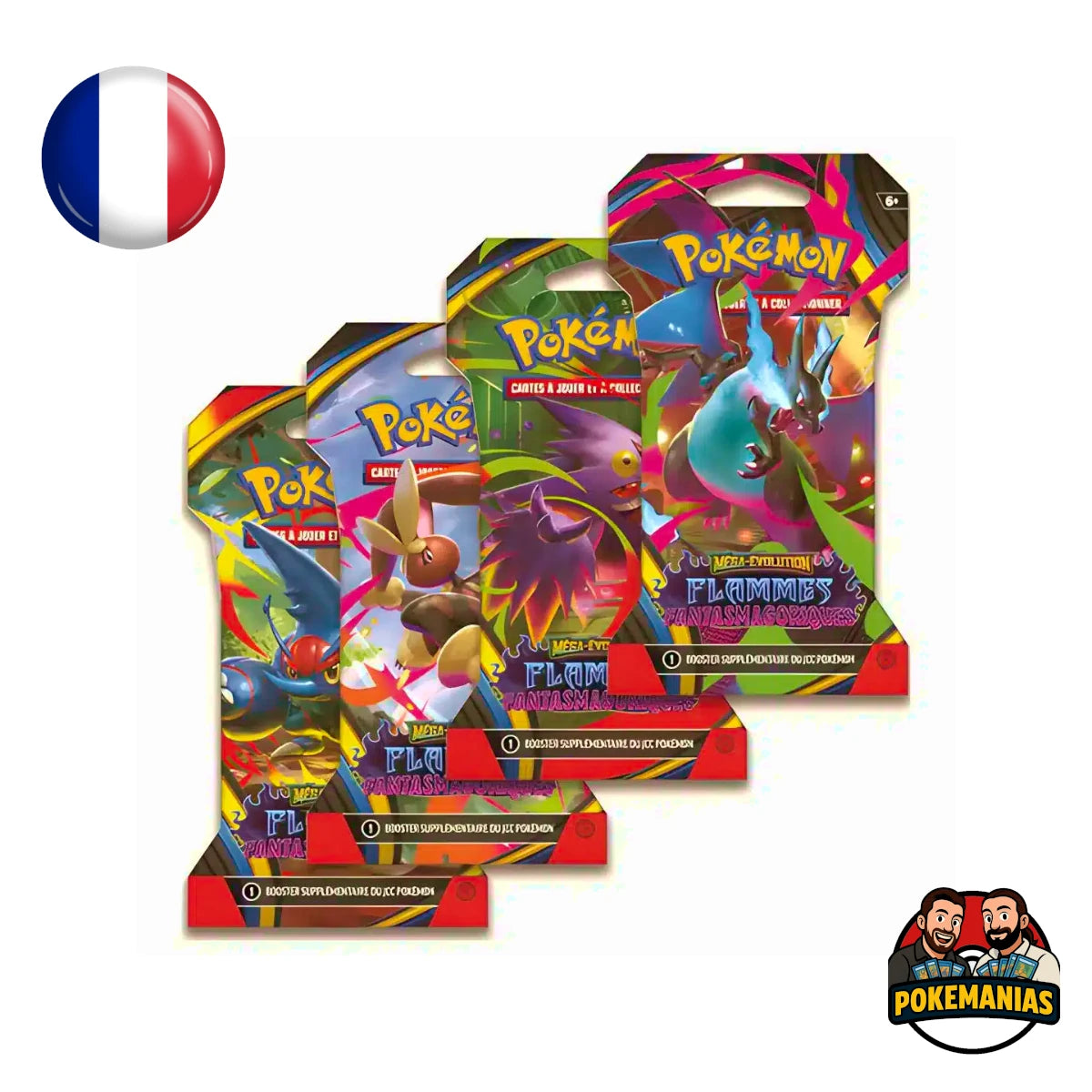Blister Pokémon Flammes Fantasmagoriques