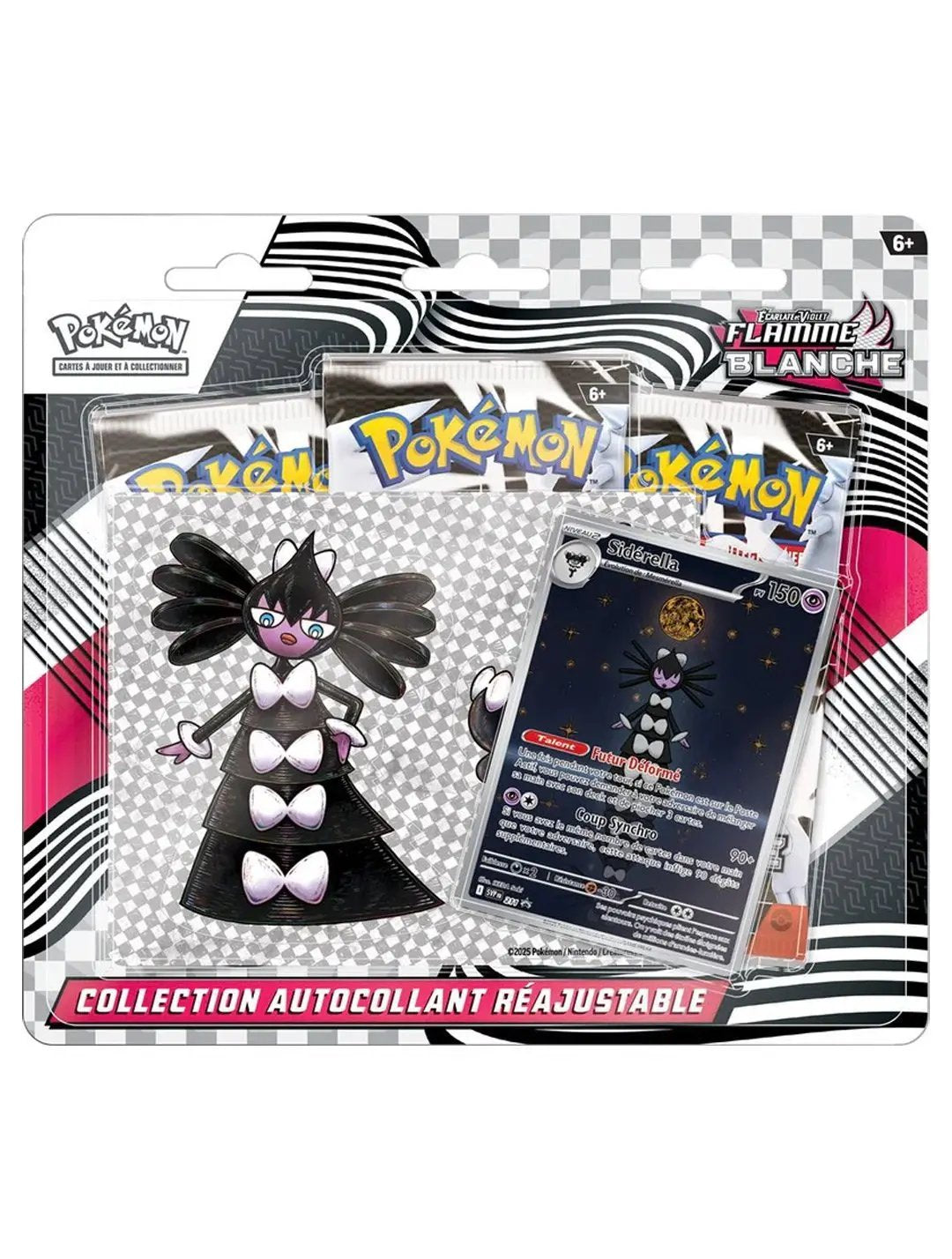 Tri Pack Flamme Blanche 10.5 JCC Pokémon - PokemaniasTri Pack Flamme Blanche 10.5 JCC Pokémon