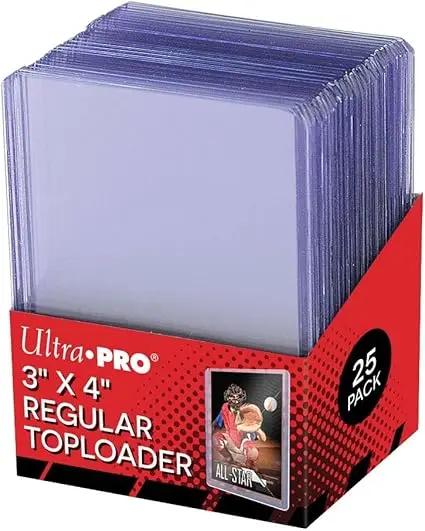 Ultra Pro - Protèges Cartes - Toploader Transparent Regular Ultra Clear 3"x4" Par 25 - PokemaniasUltra Pro - Protèges Cartes - Toploader Transparent Regular Ultra Clear 3"x4" Par 25