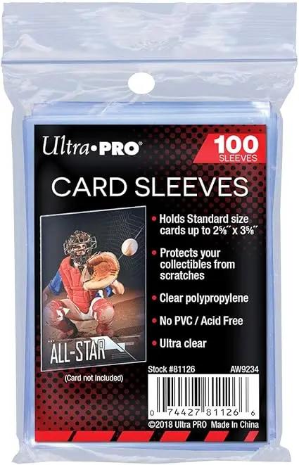 Ultra Pro - Sleeves Protèges Cartes - Transparent - 100 Piece - PokemaniasUltra Pro - Sleeves Protèges Cartes - Transparent - 100 Piece
