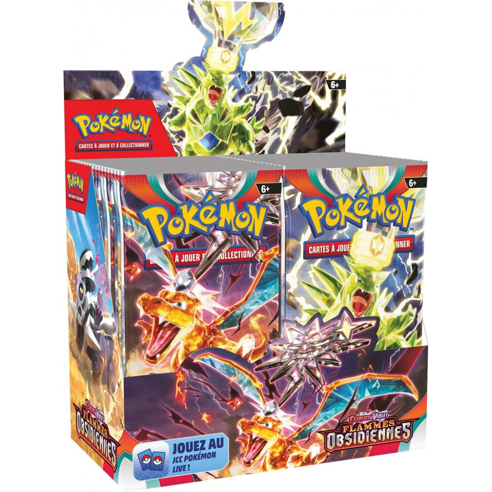 Display Pokémon EV03 Flamme Obsidienne FR – 36 Boosters