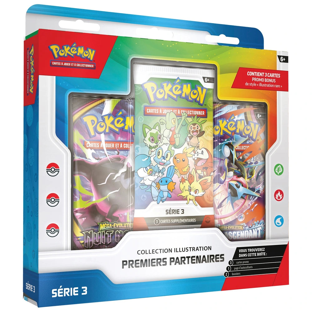 Pokémon - Coffret Collection Illustration Premiers Partenaires Série 3