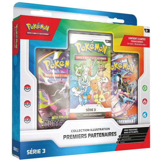 Pokémon - Coffret Collection Illustration Premiers Partenaires Série 3