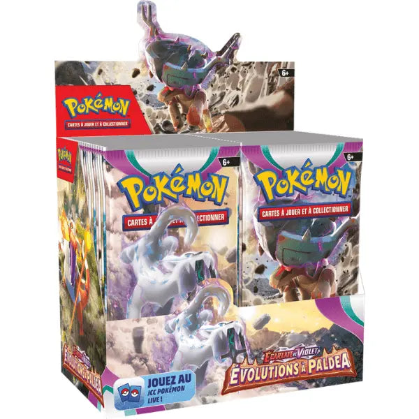 Display Pokémon Évolutions à Paldéa EV02 Fr