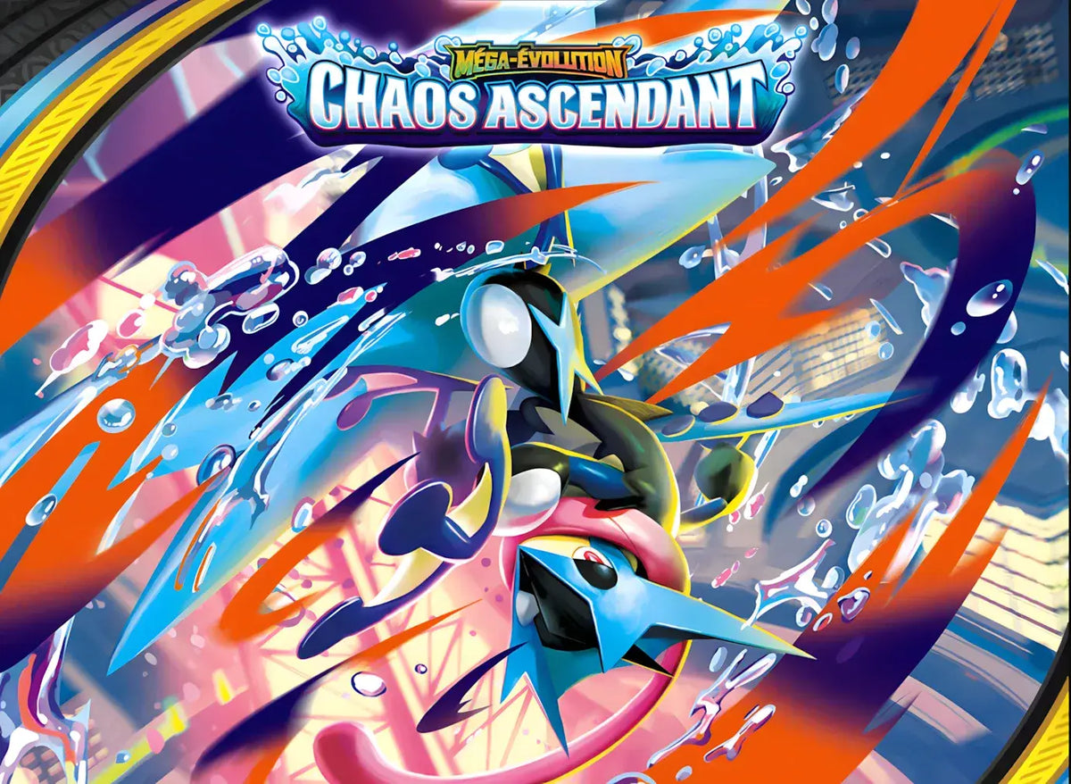 Bannière Pokémon Méga-Évolution Chaos Ascendant