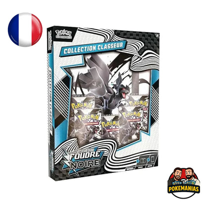 Coffret - Collection Classeur Foudre Noire JCC Pokémon FR - PokemaniasCoffret - Collection Classeur Foudre Noire JCC Pokémon