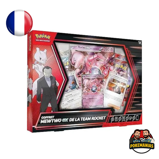 Coffret Pokémon  - Mewtwo ex de la Team Rocket JCC Pokémon FR - Pokemania 